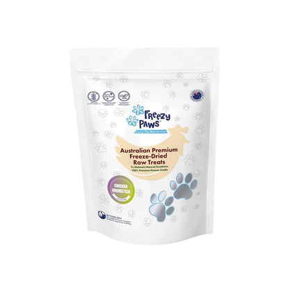 FREEZY PAWS Chicken Drumstick Freeze Dried Pet Treats 100g