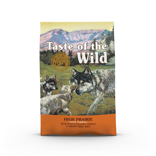 TASTE OF THE WILD High Prairie Grain Free Dog Food for Puppy