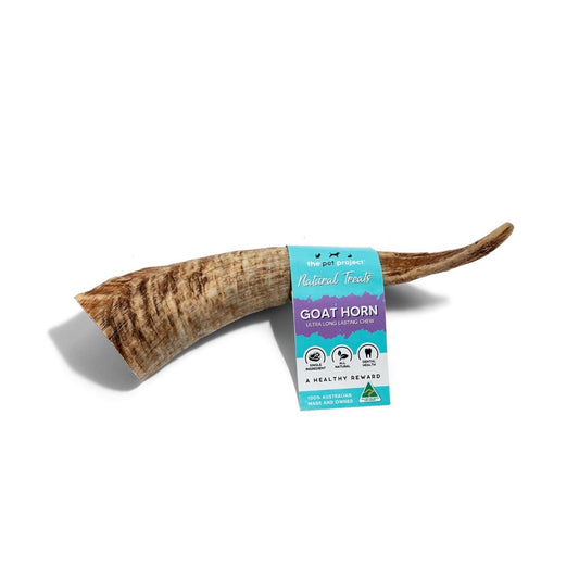 THE PET PROJECT All Natural Goat Horn Dog Treats 1 Pack