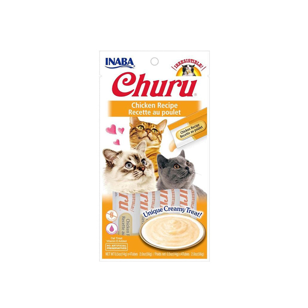 INABA Churu Chicken Recipe Cat Treats