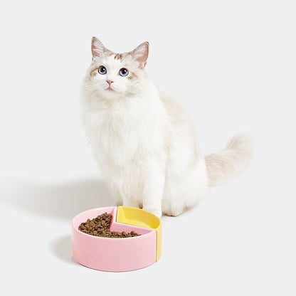 VETRESKA Grapefruit Fruity Pet Dual Bowl