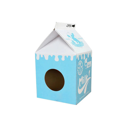 ZODIAC Blue Milk Box Cat Scratchers