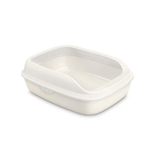 PAKEWAY Tomcat Cat Litter Tray Middle Size-White