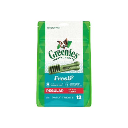 GREENIES Freshmint Regular Dog Dental Treats (12pcs) 340g